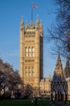 View Of The Houses Of Parliament Stock Photo