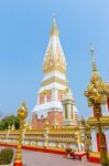 Chedi Phra That Phanom Stock Photo