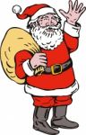 Father Christmas Santa Claus Stock Photo