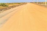 Old Railway In Sudan Stock Photo