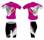 Cycling Vest Low Poly Scene Stock Photo