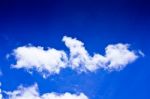 Beautiful Blue Sky Stock Photo