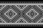 Geometric Ethnic Pattern Stock Photo