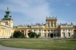 Wilanow Palace In Warsaw Poland Stock Photo