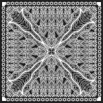 Scarf Pattern Stock Photo