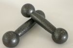 1 Kilo Weights Stock Photo