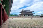 Seoul, South Korea - July 17:gyeongbokgung Palace The Best Of Attractions In Korea.photo Taken On July 17, 2015 In Seoul, South Korea Stock Photo