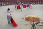 Bullfighters Stock Photo