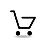 Online Shopping Cart Icon  Illustration Eps10 On White Background Stock Photo