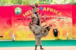 Acrobatic Kenya Show In Dusit Zoo, In The July 27, 2016. Bangkok Thailand Stock Photo