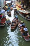 Floating Market Stock Photo