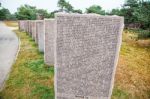 Tombstones With The Names Stock Photo