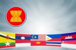 Asean Economic Community Stock Photo