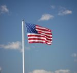 American Flag Stock Photo