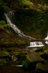 Horseshoe Falls In Mount Field National Park Stock Photo