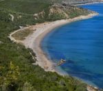 Beautiful Coastal Landscapes Of The Arrabida Region Stock Photo