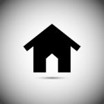 House Icon.  Illustration Stock Photo