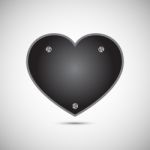  Iron Love Heart Stock Photo