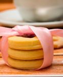 Some Cookies Indicates Delicious Biscuits And Bickies Stock Photo