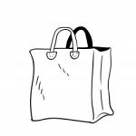 Illustration Of Bag -  Hand Drawn Stock Photo