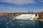 Beautiful Picture Of The American Niagara Falls Stock Photo