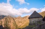 Machu Picchu, Peruvian Andes, Sacred Valley Stock Photo