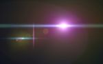 Abstract Image Of Sun Burst Lighting Flare Stock Photo