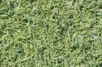 Green Fake Grass Background Stock Photo