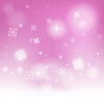 Snow Flakes Background Means Seasonal Cold Or Frost Stock Photo