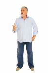 Man Shouting Stock Photo