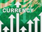 Currency Graph Indicates Fx Trading And Exchange Stock Photo