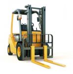 Forklift Truck Stock Photo