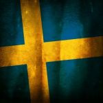 Grungy Flag Of Sweden Stock Photo