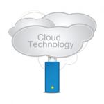 Cloud Technology Stock Photo