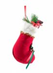 Christmas Stocking Stock Photo