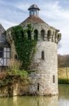 View Of  A Building On The Scotney Castle Estate Stock Photo