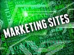 Marketing Sites Shows Search Engine And Ecommerce Stock Photo