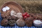 Homemade Bread Stock Photo