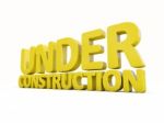 Under Construction Stock Photo