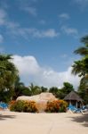 Swimming Pool Area Stock Photo