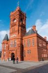 Pierhead Building Cardiff Bay Stock Photo