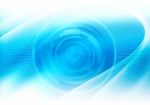 Blue Circle Abstract Background Stock Photo