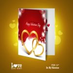 Red Love Heart, Valentines Day Concept Stock Photo