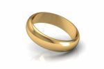 The Beauty Wedding Ring Stock Photo