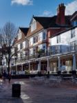 Tunbridge Wells, Kent/uk - January 5 : View Of The Pantiles In R Stock Photo