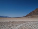 Badwater Basin In Death Valley Stock Photo