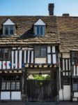 Old Tudor Buildings In East Grinstead Stock Photo