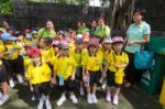 Kindergarten Students Visit The Zoo, In The Jul 15, 2016. Bangkok Thailand Stock Photo