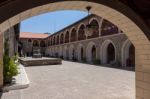 Kykkos Monastery Near Pedoulas In Cyprus Stock Photo