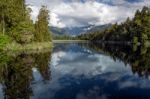 Lake Matheson Stock Photo